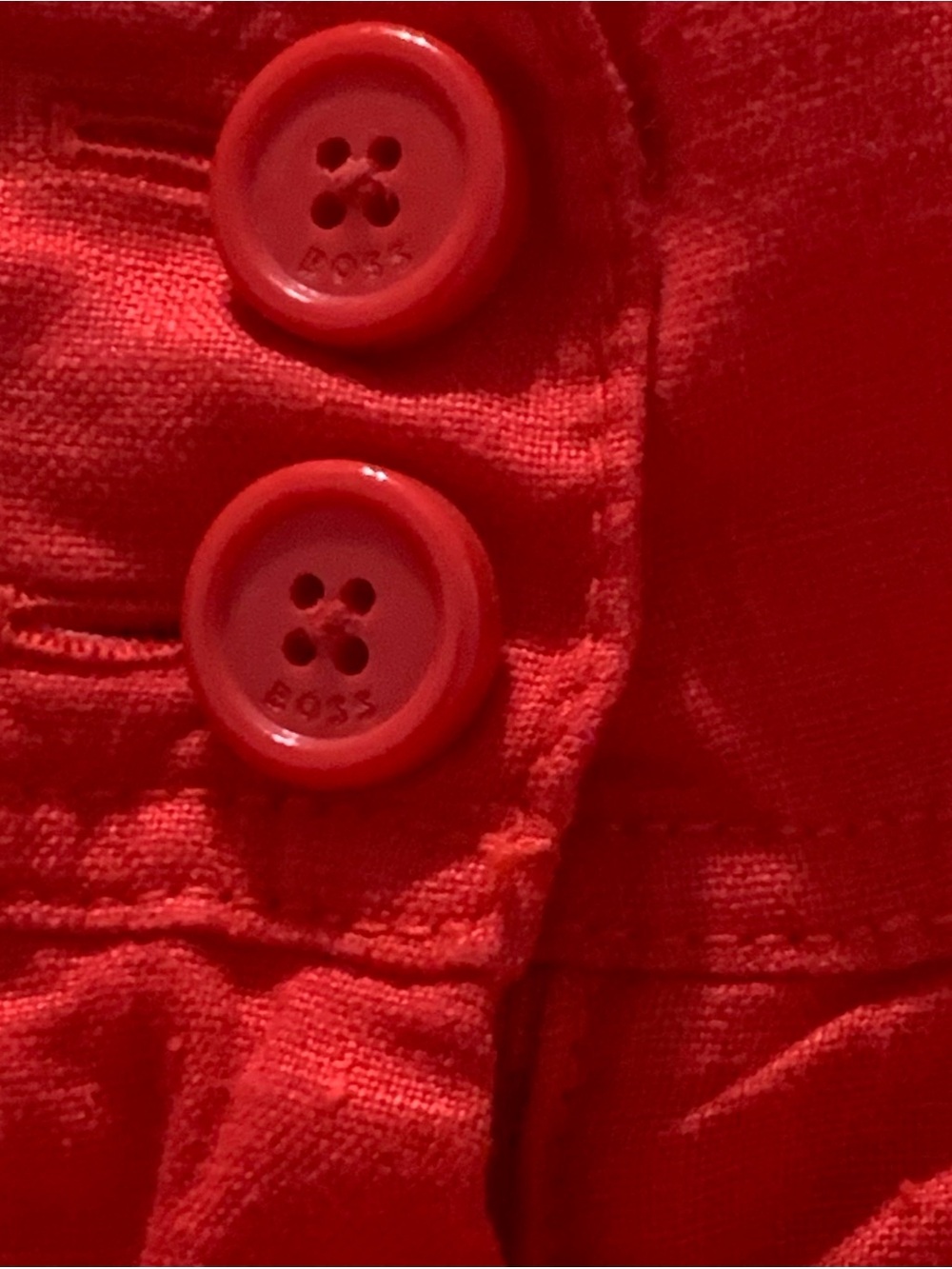 Hugo Boss linen pleated shorts 14 - Picture 2 of 9